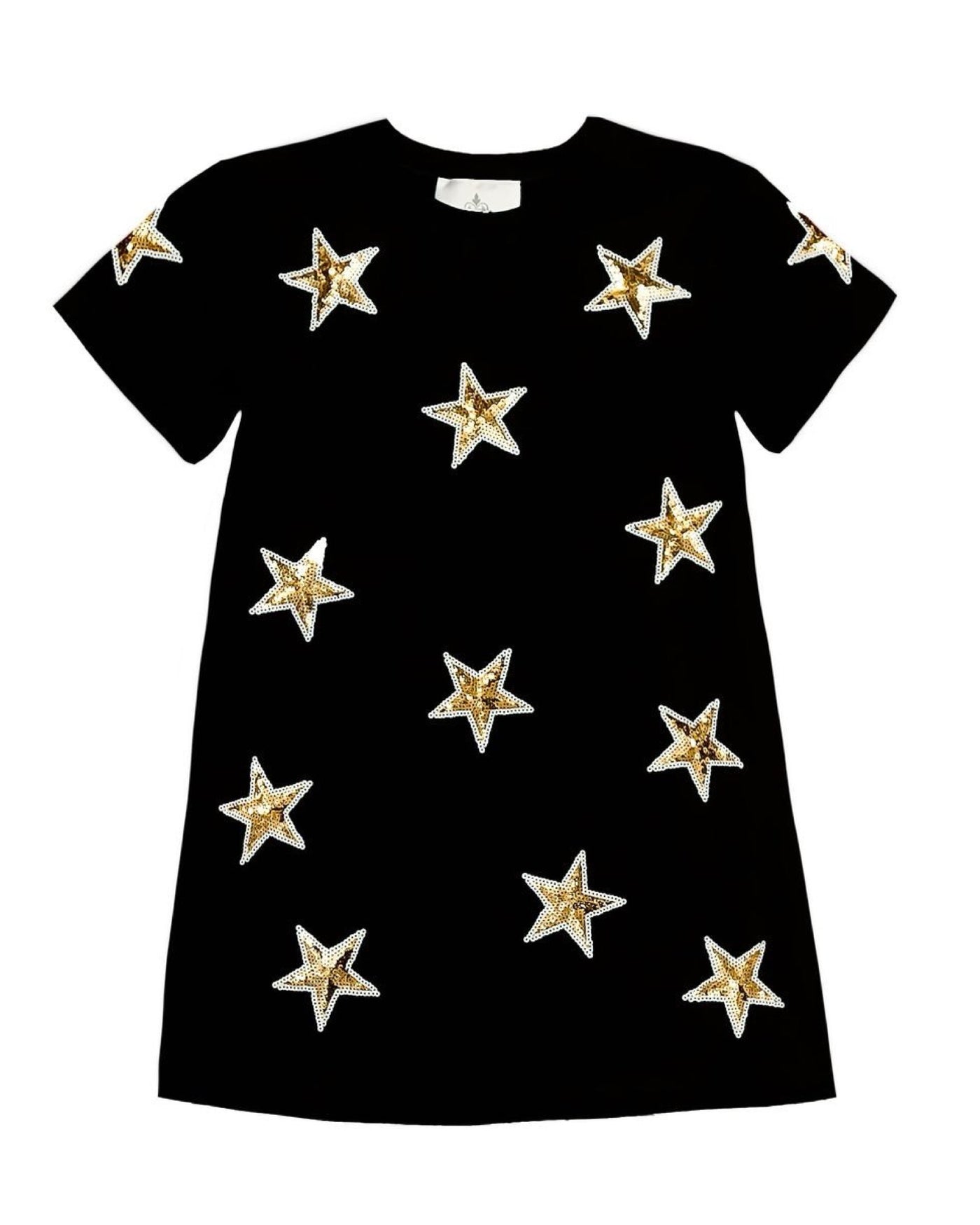 Black & Gold Star Dress
