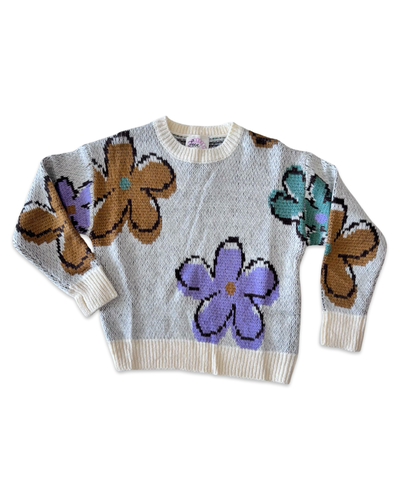 Stacy Floral Sweater