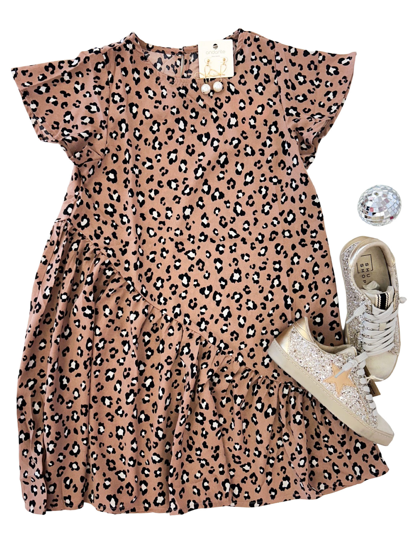 Latte Brown Sling Dress