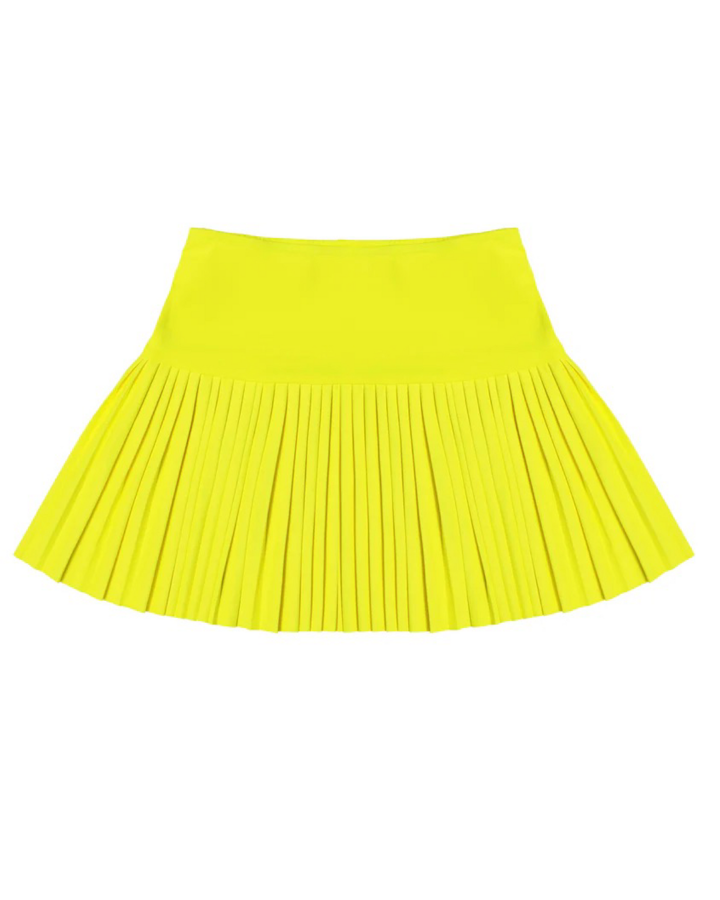 Mia New York Lime Pleated Tennis Skirt