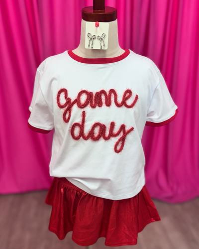 Tween Shirt Azarhia Game Day Red