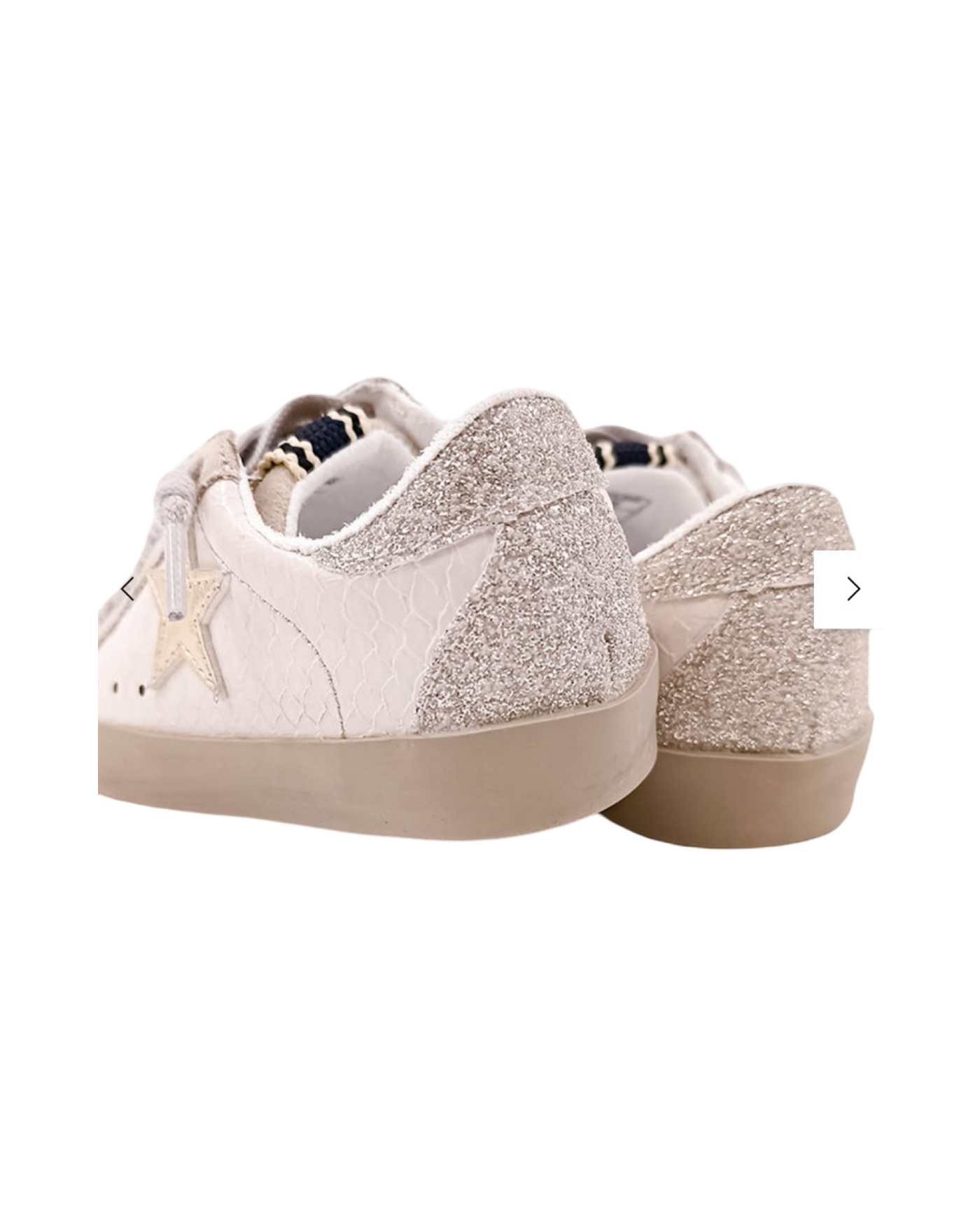 Shu Shop Paula Mini Bone Snake Sneaker