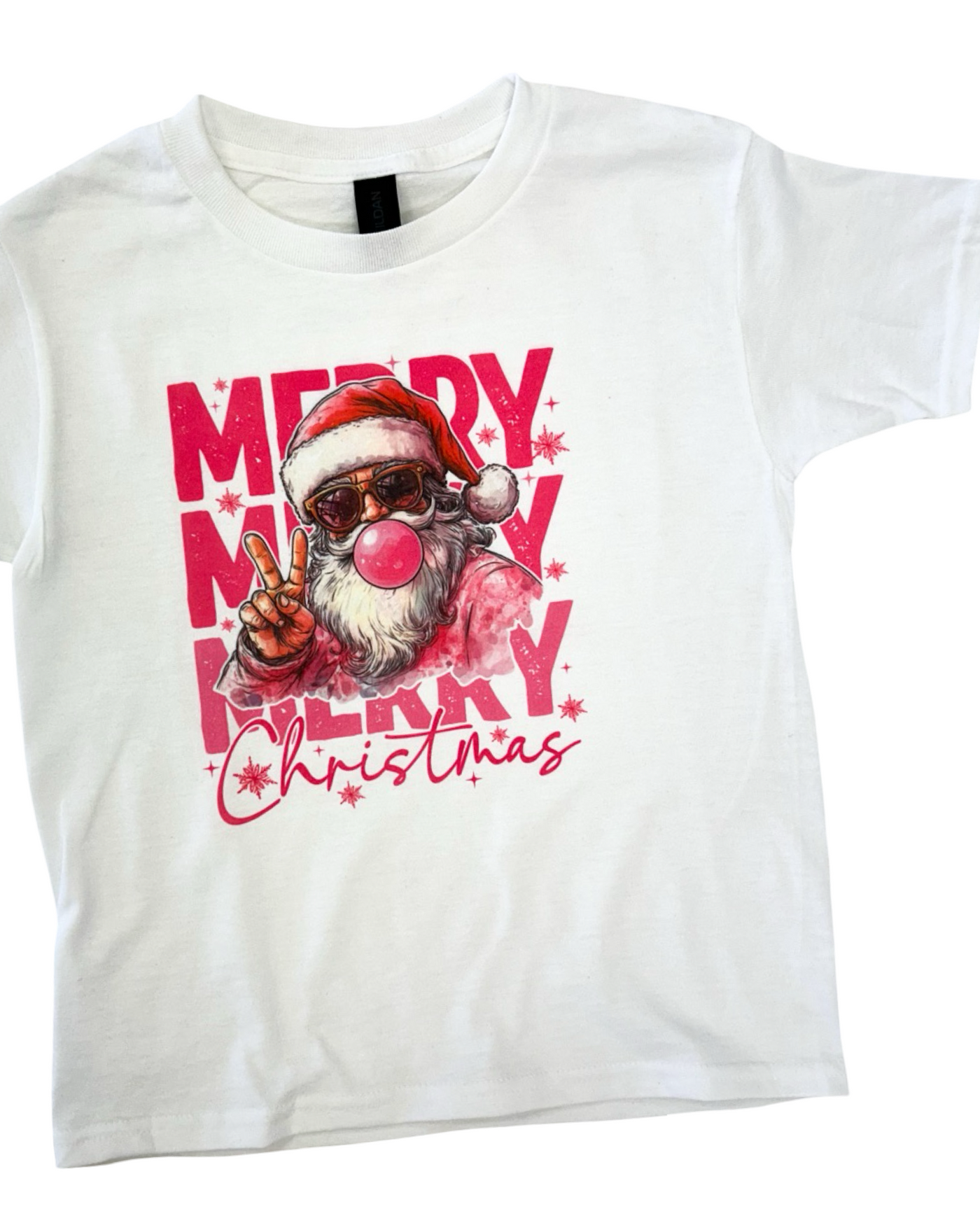 Santa Bubblegum Graphic Tee