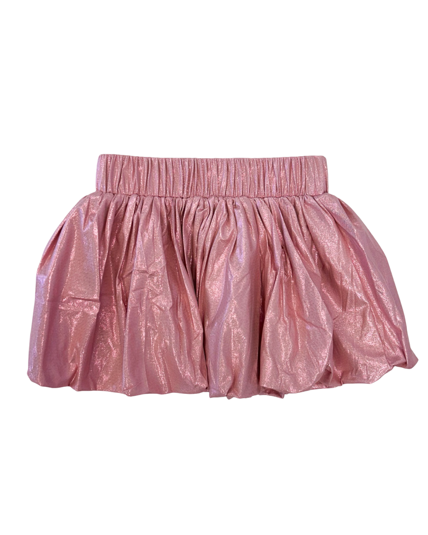 Pink Shimmer Ballon Skirt