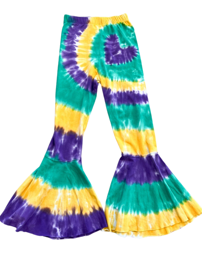 Heartbeat Tie Dyed Bell Bottom Pant