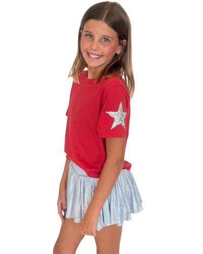 Rhinestone Star Graphic Tshirt