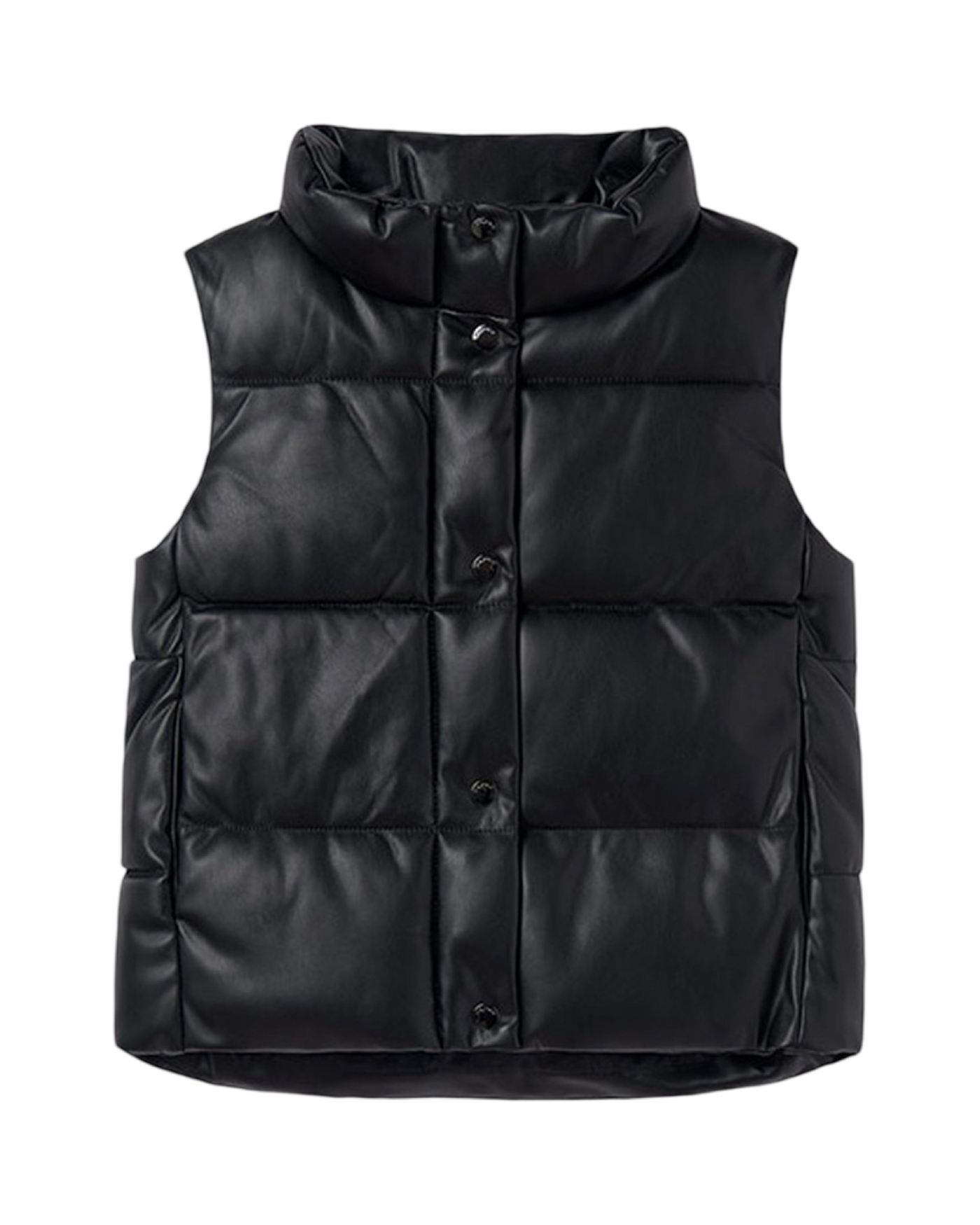 Mayoral Black Puffer Vest