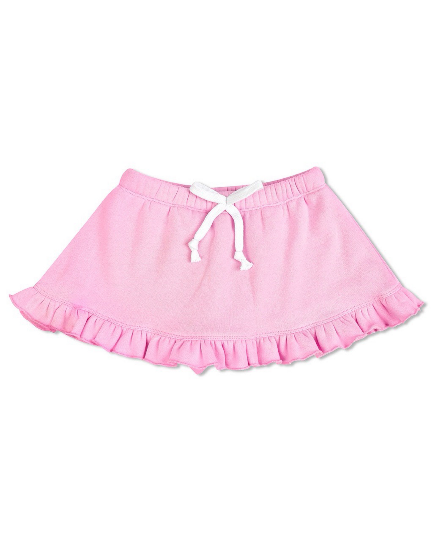 Soft Pink Ruffled Skort