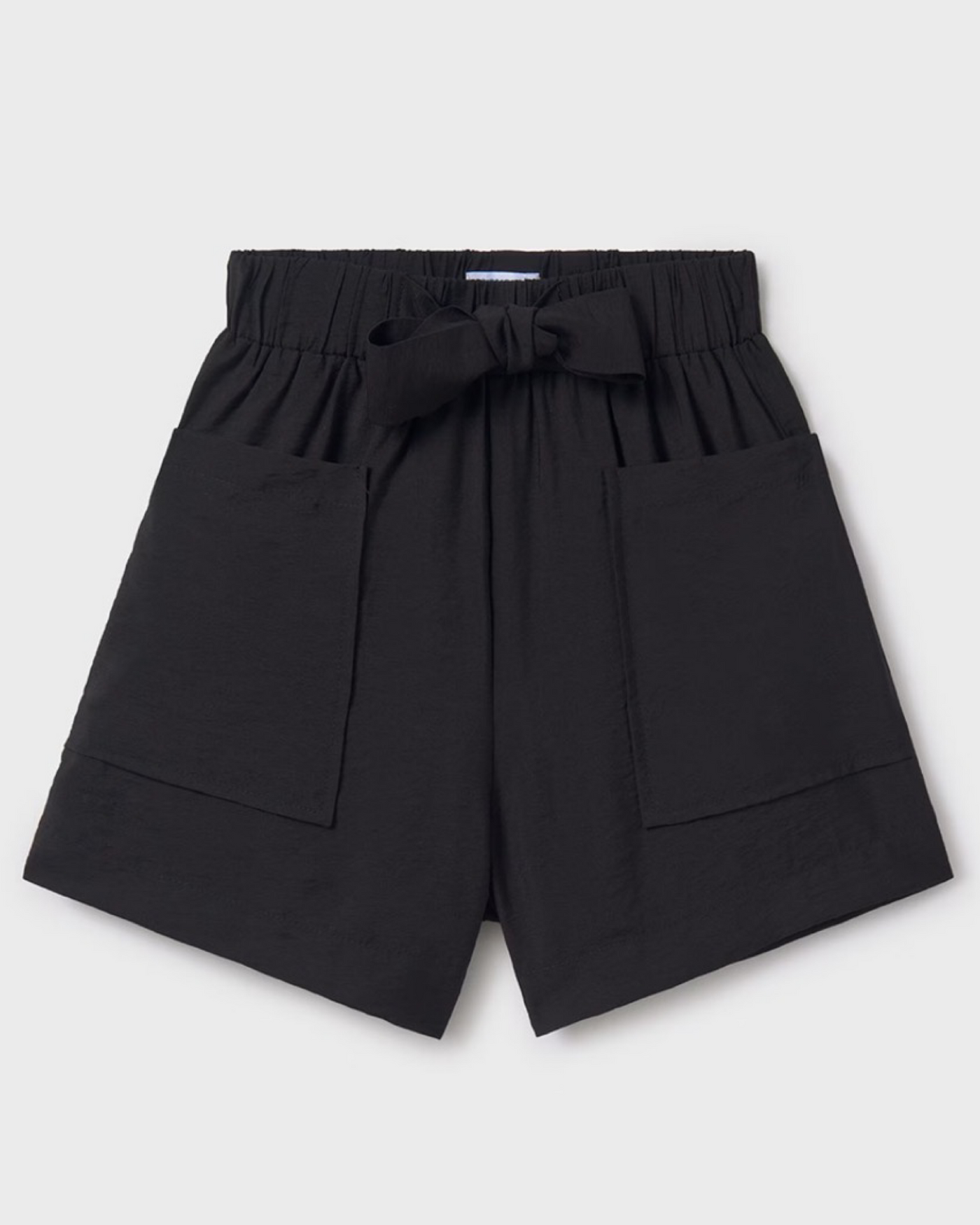 Black Bow Detail Shorts