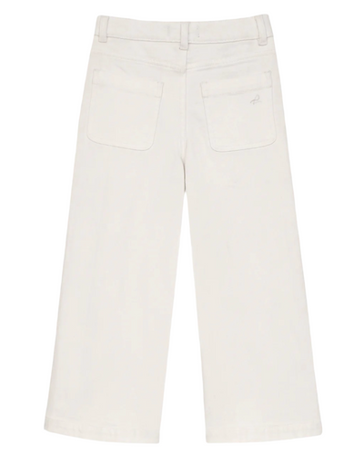 Lily Wide Leg White Tide Jean