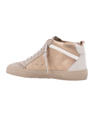 Shu Shop Paulina Champagne High Top Sneaker