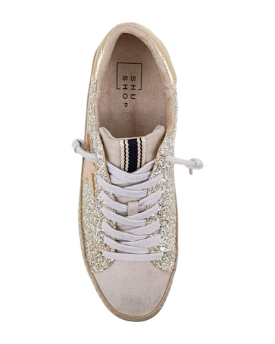 Shu Shop Paula Mini Sterling Silver Sneaker