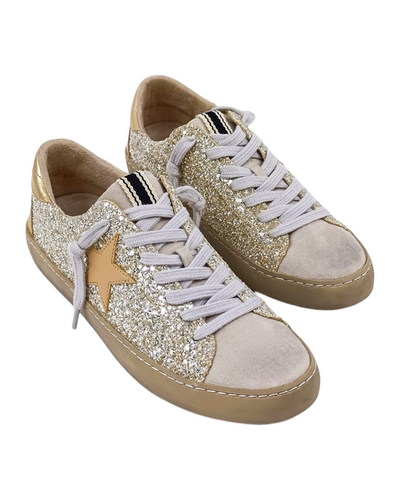 Shu Shop Paula Mini Sterling Silver Sneaker