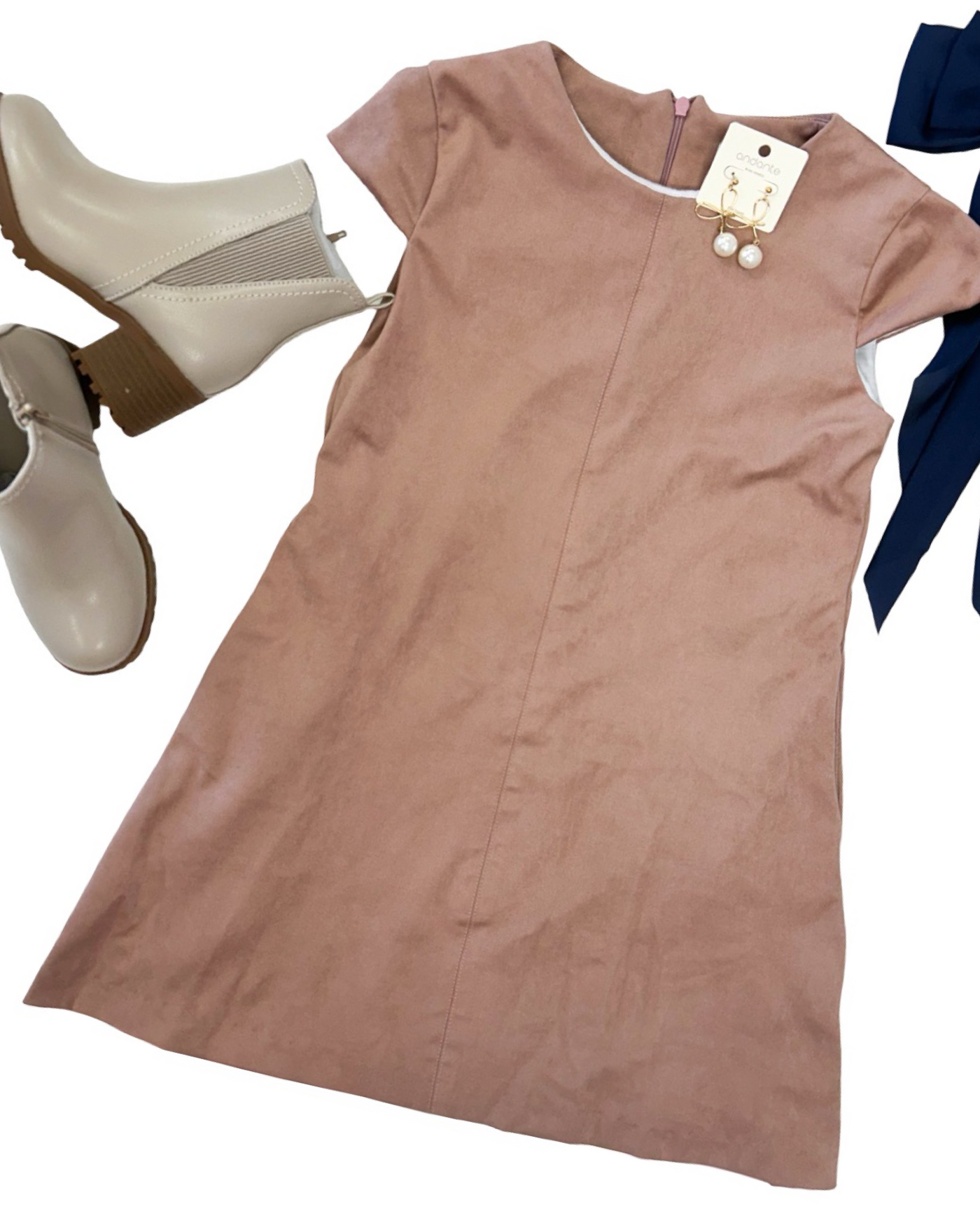 Champaign Pink Anne Dress