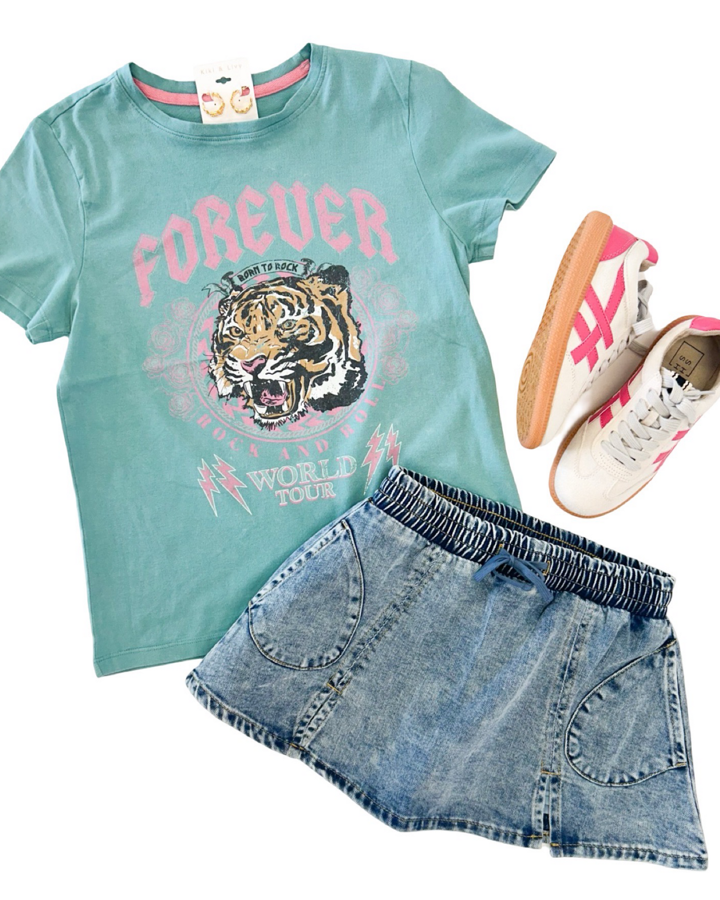 Mineral Blue Forever World Tour Graphic Tee