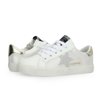 Vintage Havana Gail White Snake Low Sneaker