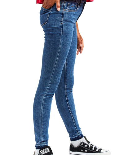 Nina Slim High Rise Straight Skinny Jean