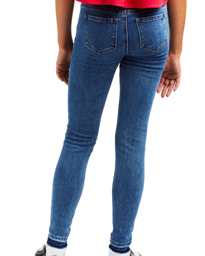 Nina Slim High Rise Straight Skinny Jean