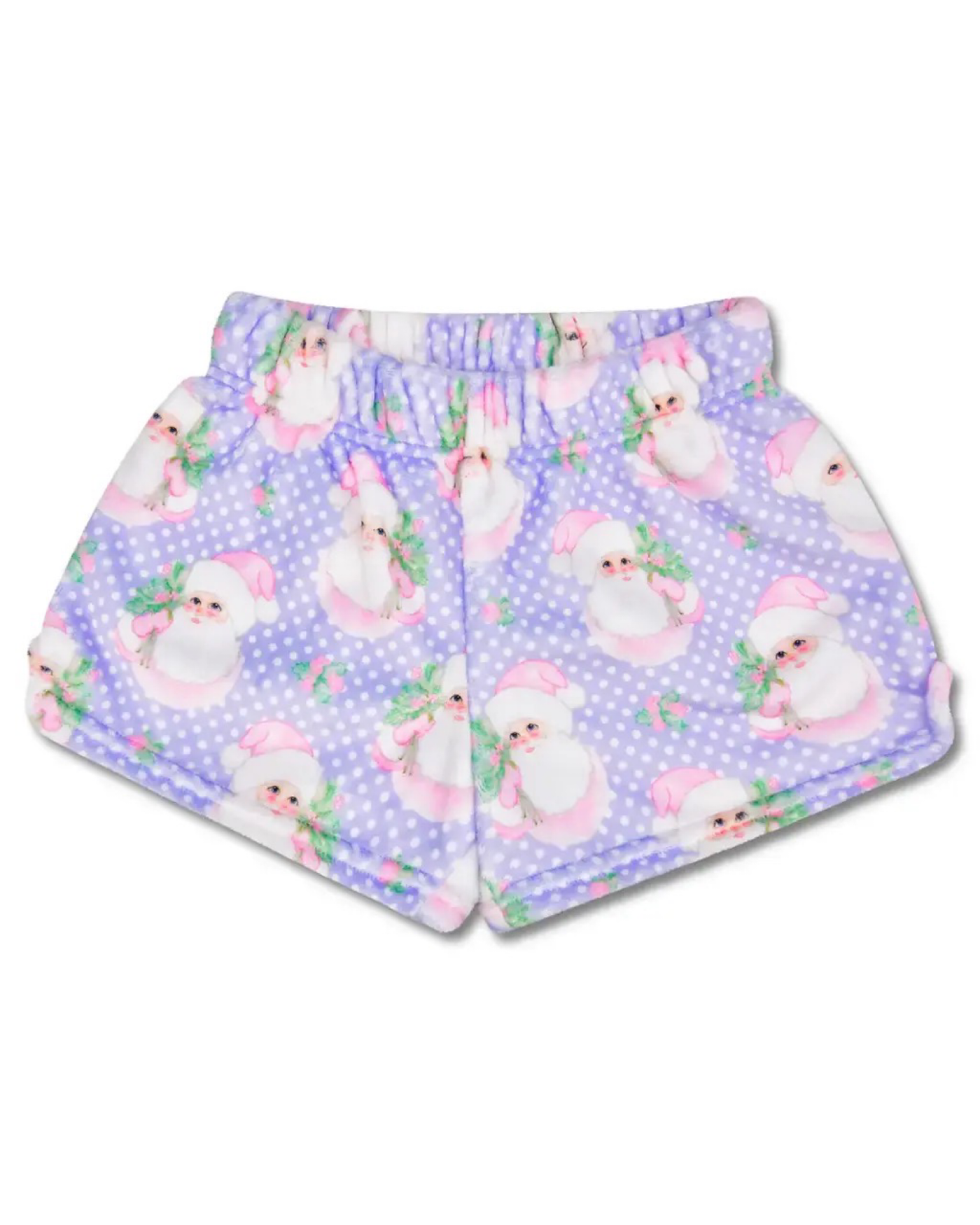 Iscream Plush Shorts Sweet Santa