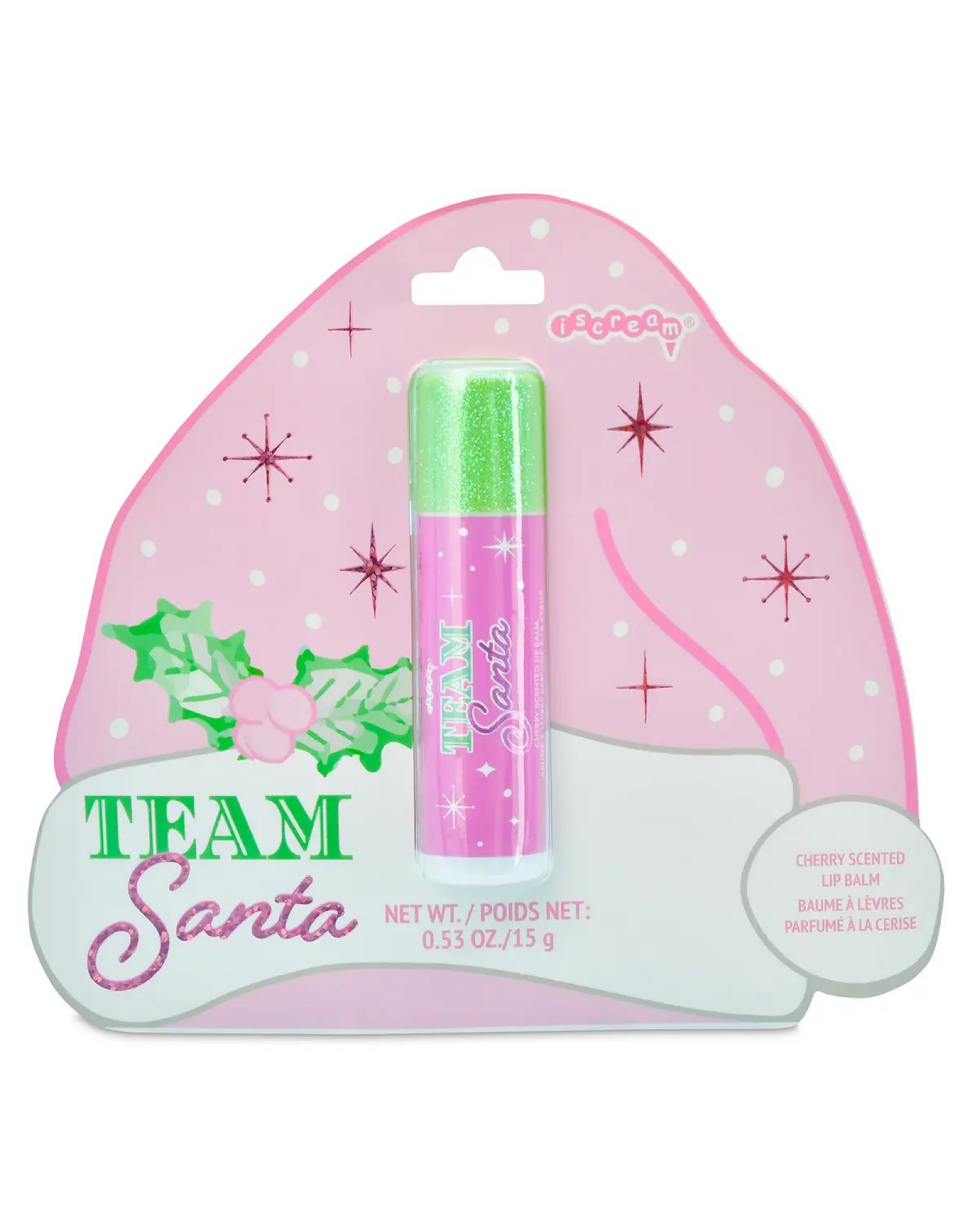 Iscream Team Santa Lip Balm
