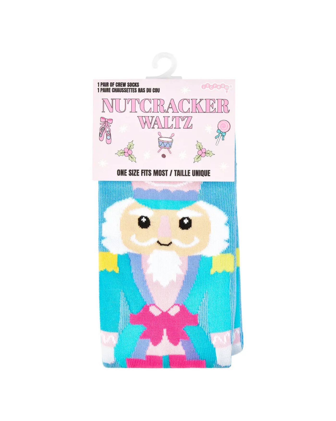 Iscream Nutcracker Waltz Socks