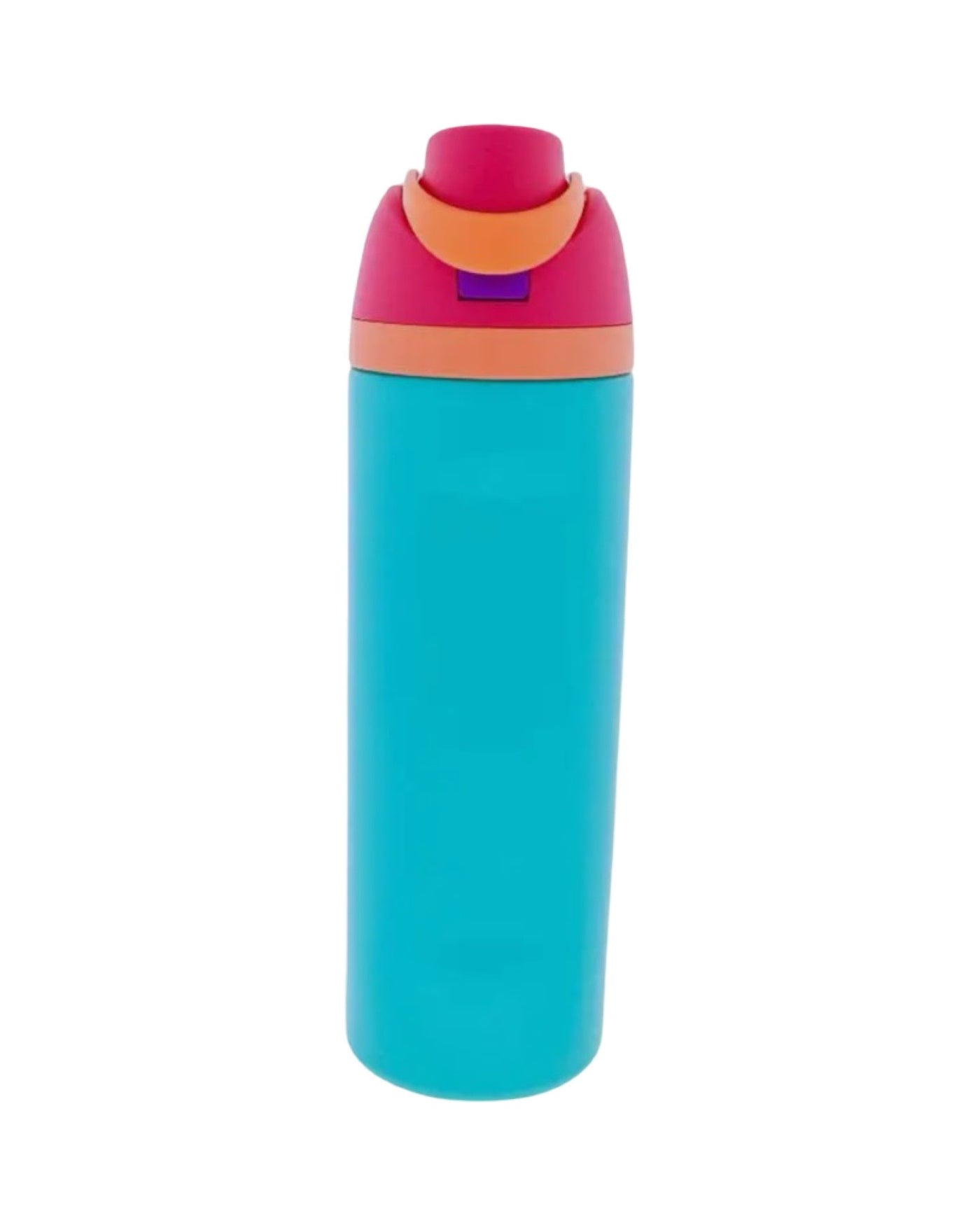 Teal Pink & Orange 24oz Water Bottle