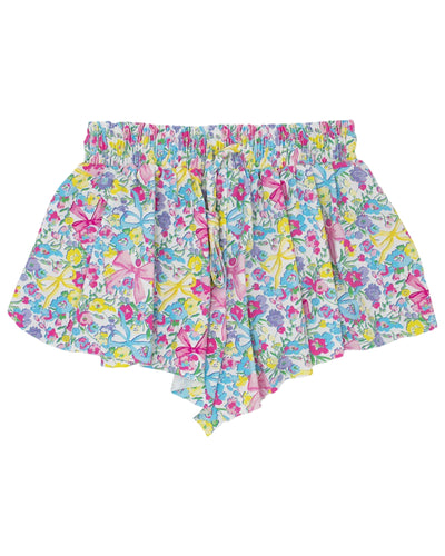 Bright Bows Butterfly Flowy Shorts