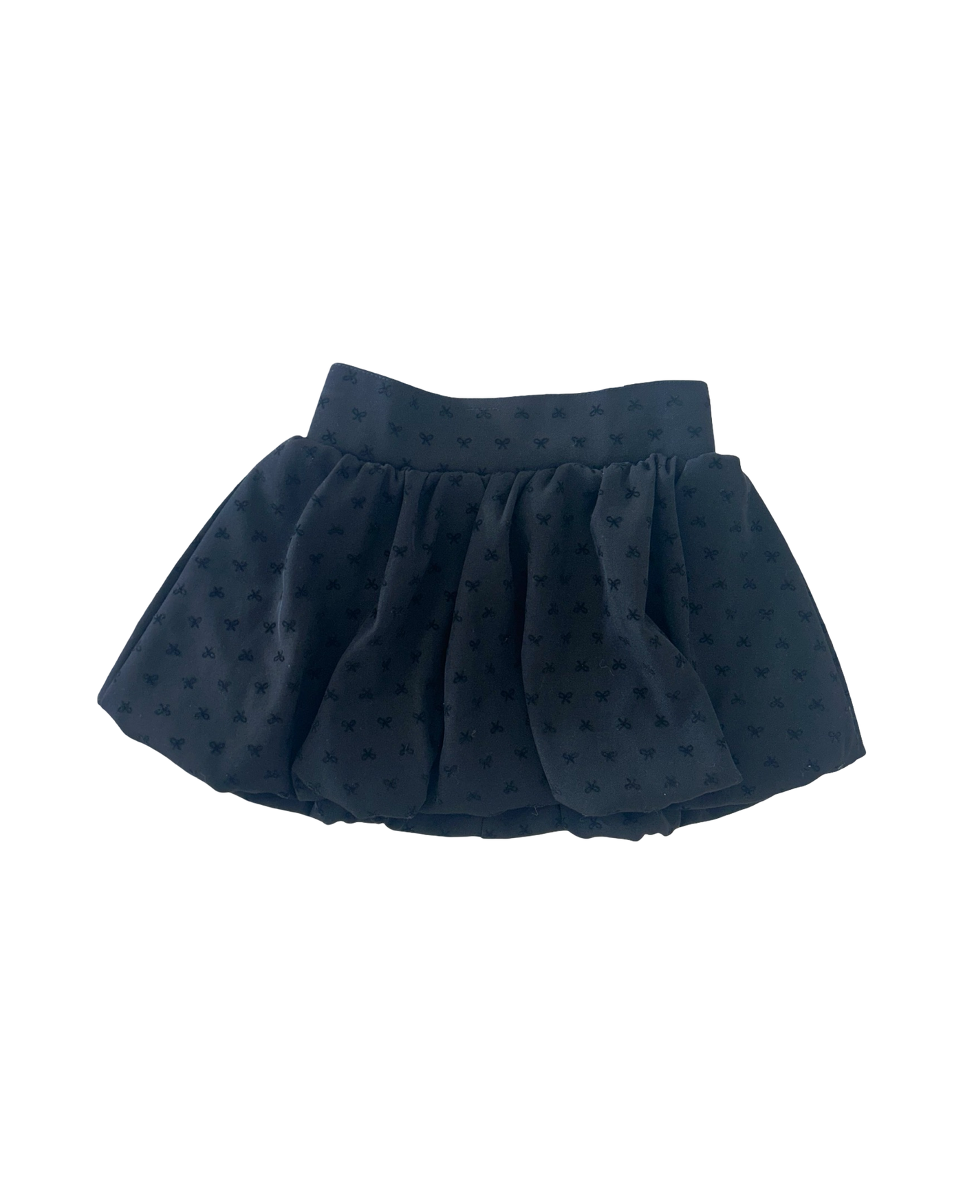 Flowers By Zoe Black Bow Skirt