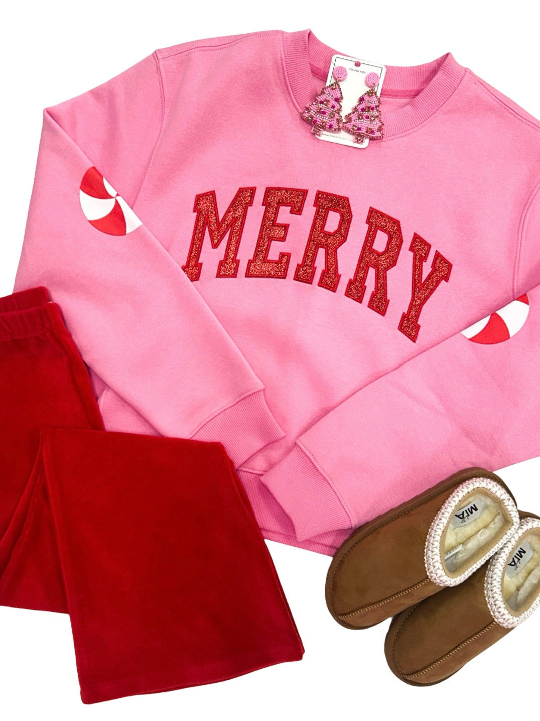 Iscream Pink Merry Sweatshirt