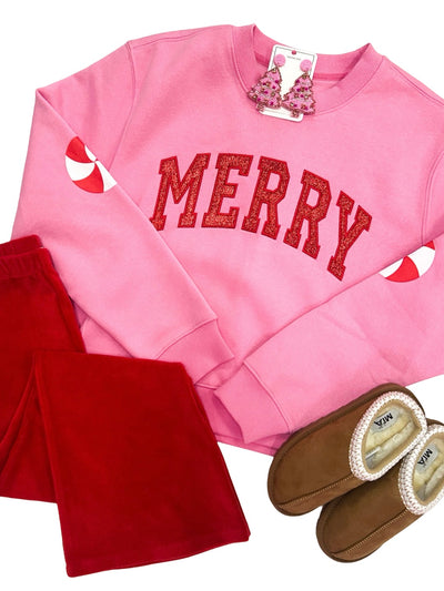 Iscream Pink Merry Sweatshirt
