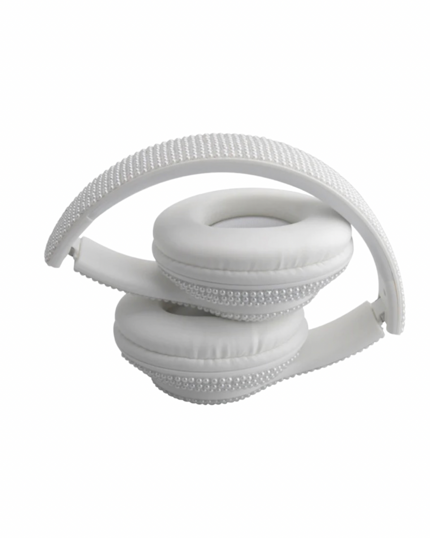 White Pearl Stero Headphones